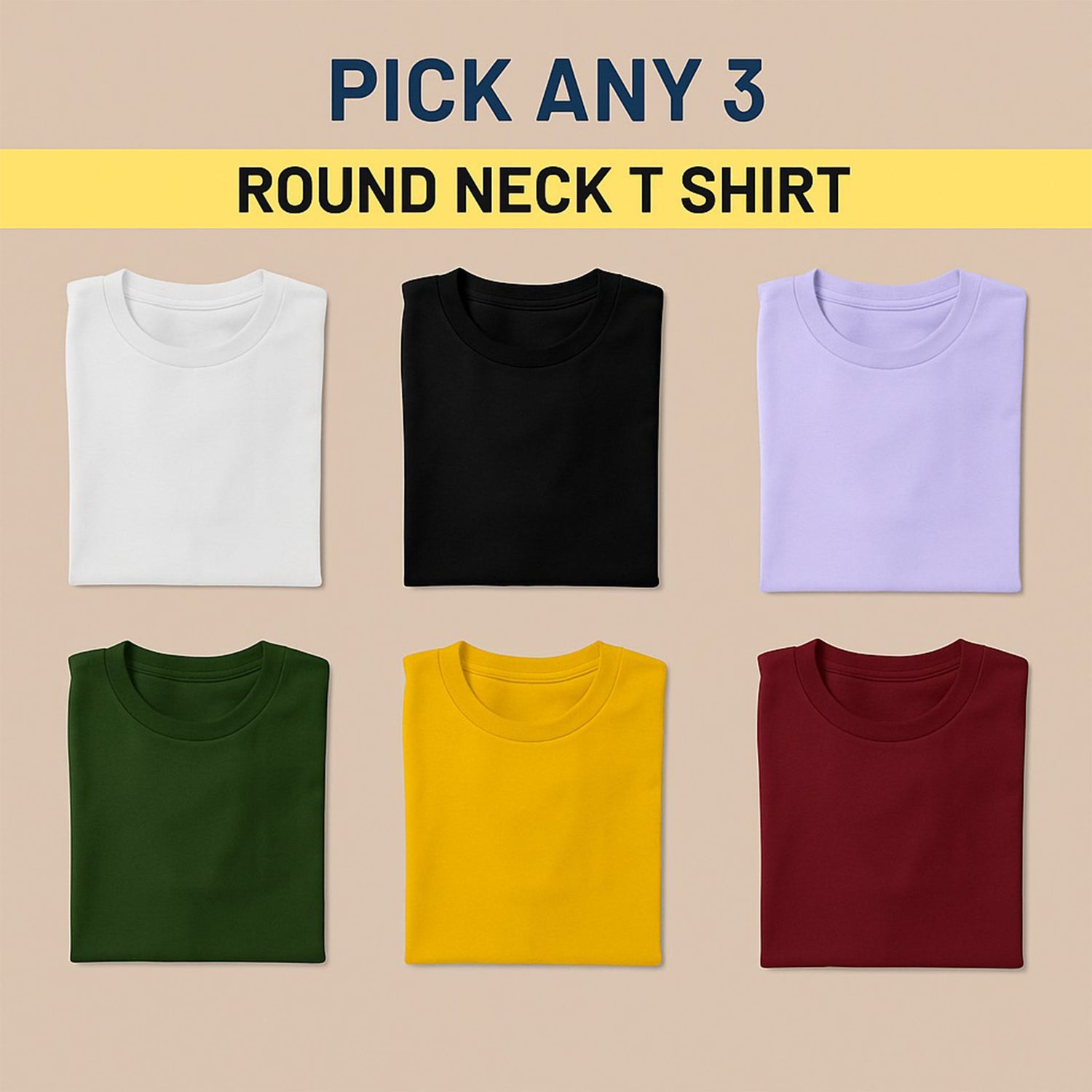 Pick any 3 Plane T-shirts @ 799