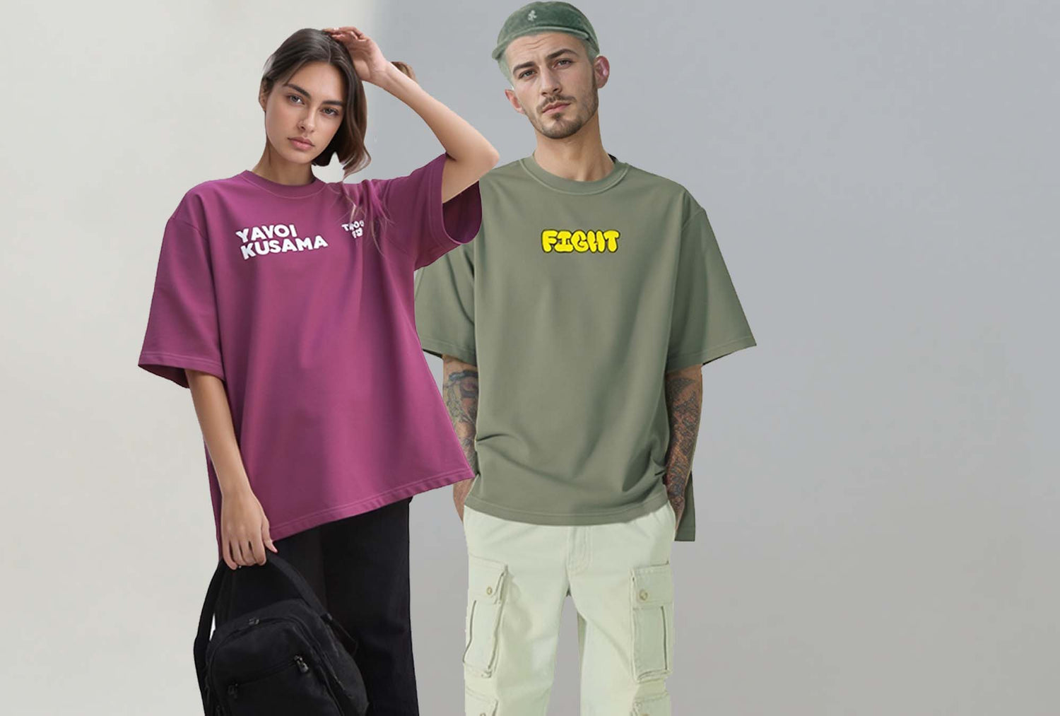 Drop Shoulder T-Shirts