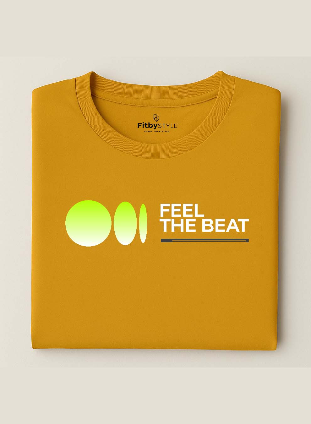 Feel the Beat Chineese Gold T- Shirt