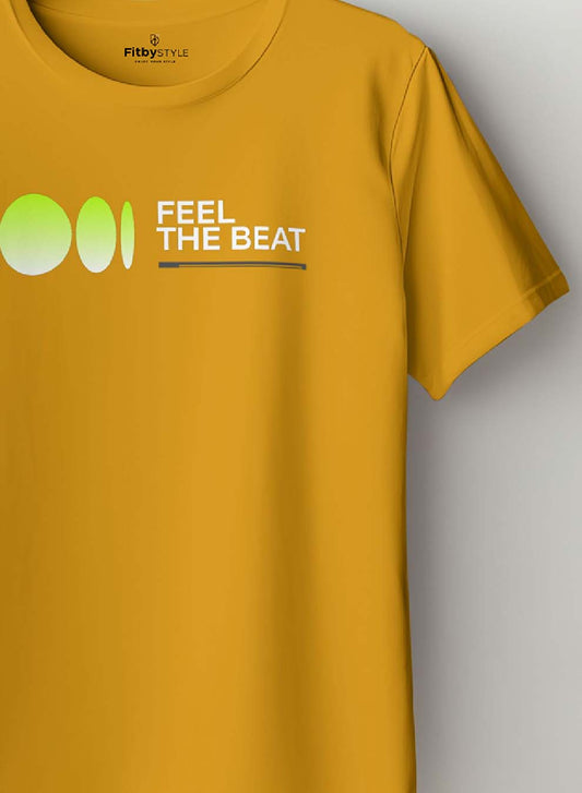 Feel the Beat Chineese Gold T- Shirt