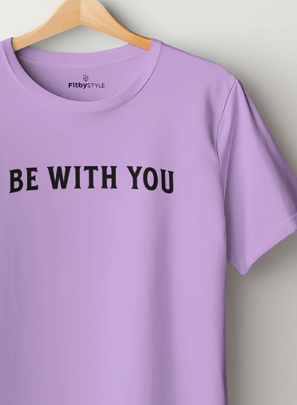 Be With You Lavender T-shirt Half Sleeve