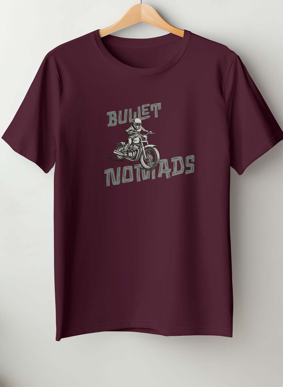 Ride Bullet Maroon T-Shirt
