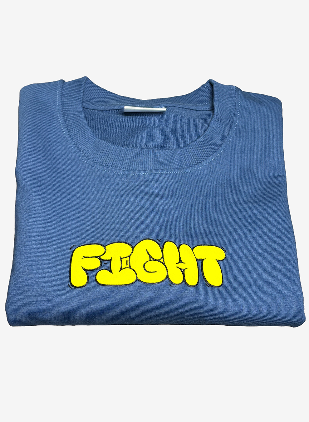 Lemon-Fight Blue drop shoulder T-shirt