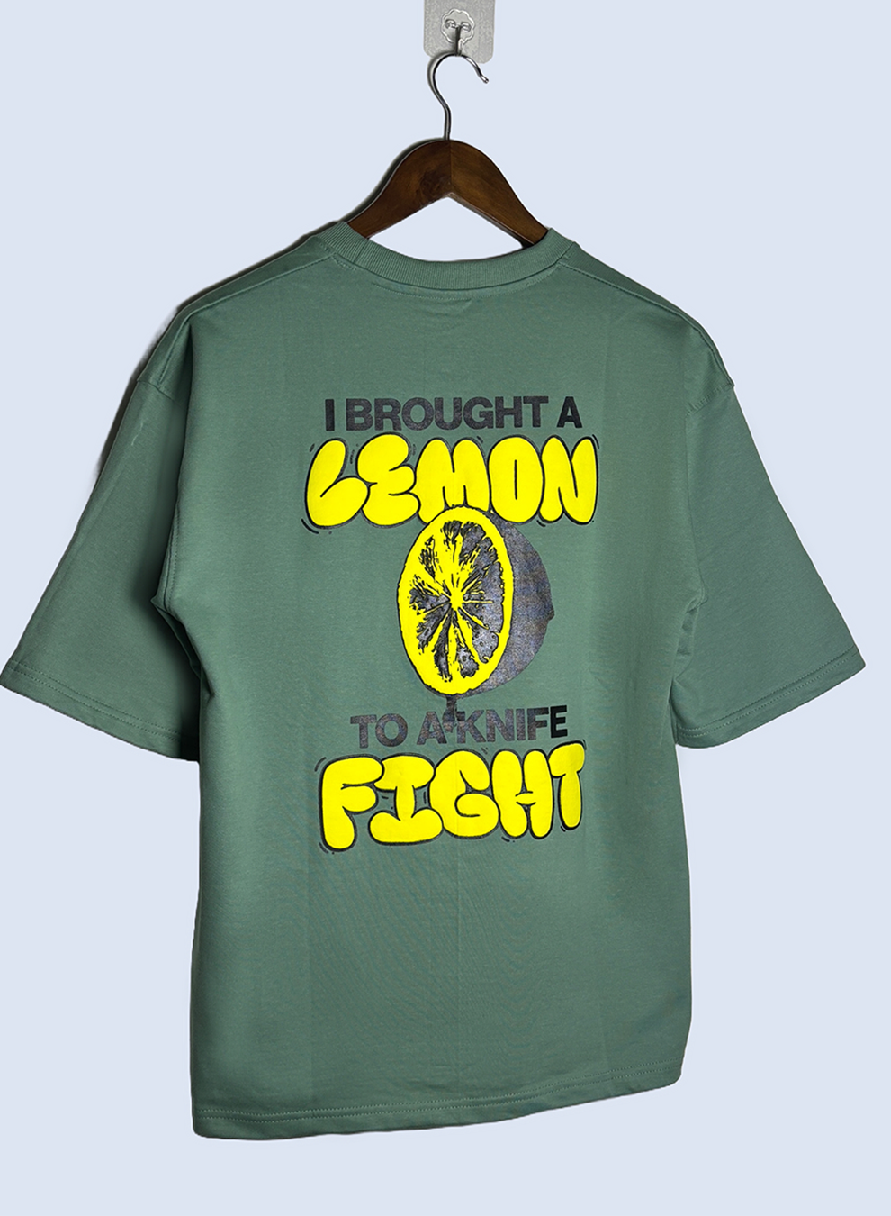 Fight-Classy-Green-Dropshoulder