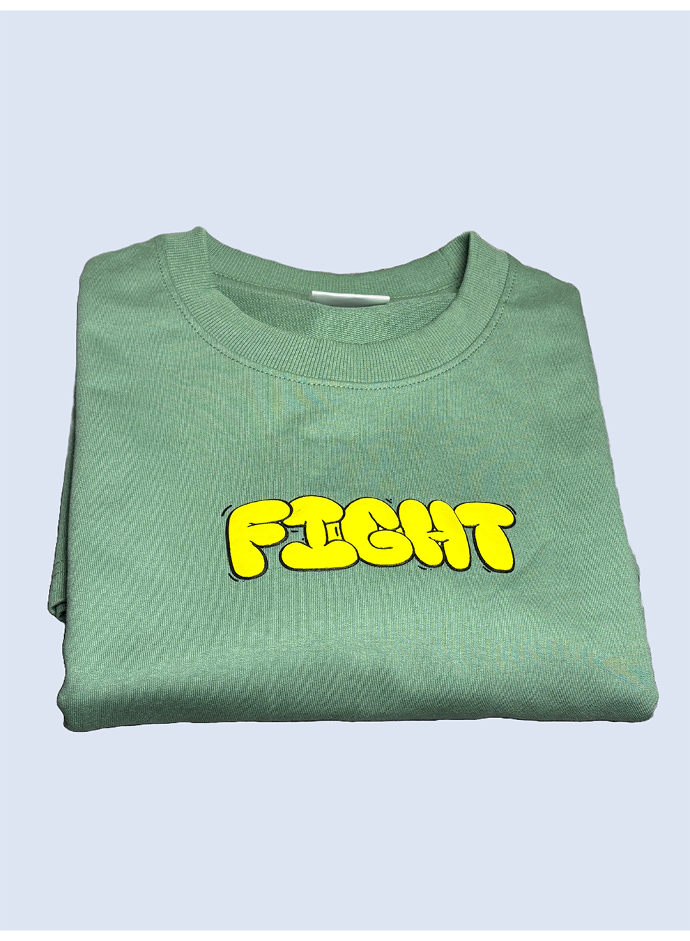 Fight-Classy-Green-Dropshoulder