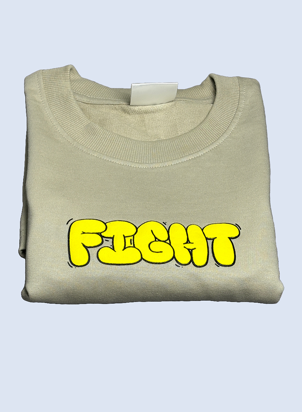 Lemon-Fight Grey drop shoulder T-shirt