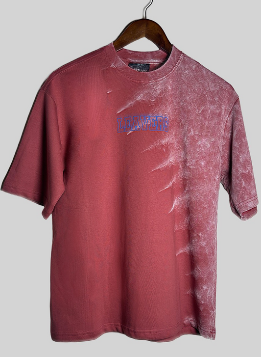 Looser-Maroon-Relaxed fit Drop Shoulder